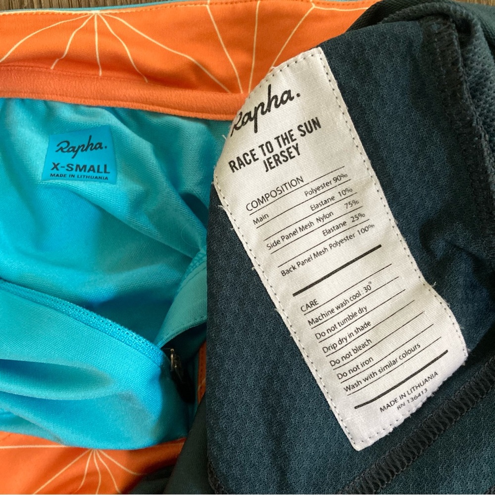 Rapha Race To The Sun Cycling Jersey - Picture 10 of 11